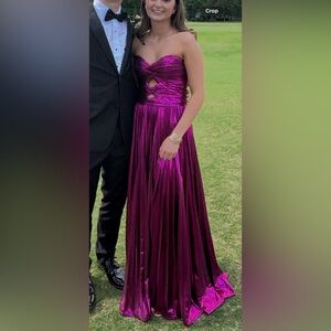 Sherri Hill Vibrant Pink Dress